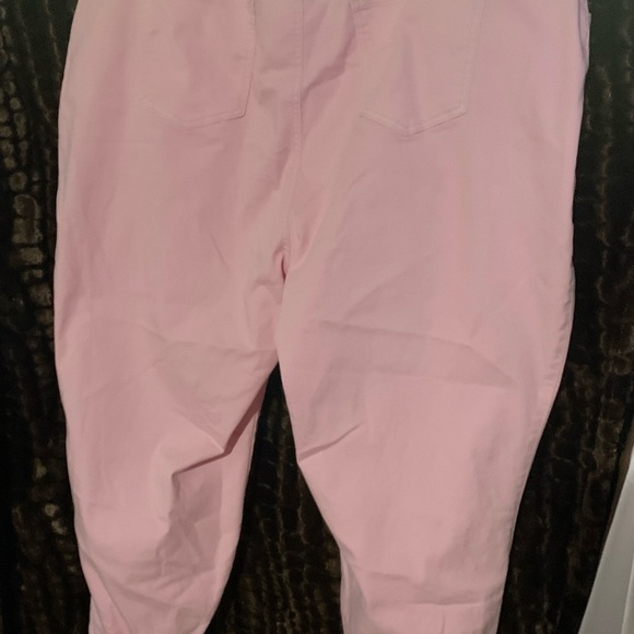 FTF Plus size pink denim joggers. Size 24. Worn once!  $15 - Picture 2 of 3
